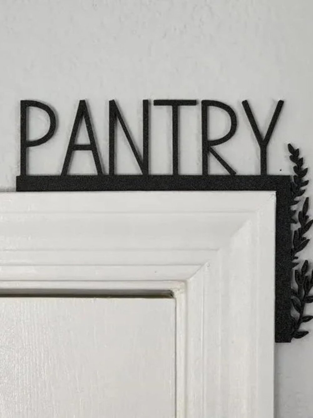 2025 New Year Gift - Cute Metal Door Topper Love You Bye Over Door Frame Decor C